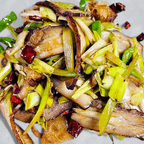 Best Smoke Pork w.Leeks蒜苗腊肉 in Troy, NY